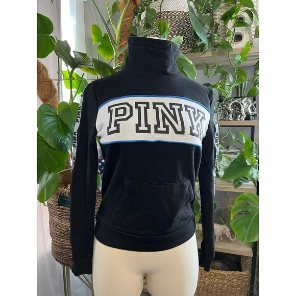 Victoria's Secret Pink Cowl Neck Pullover Sweatshirt size medium - Picture 1 of 7